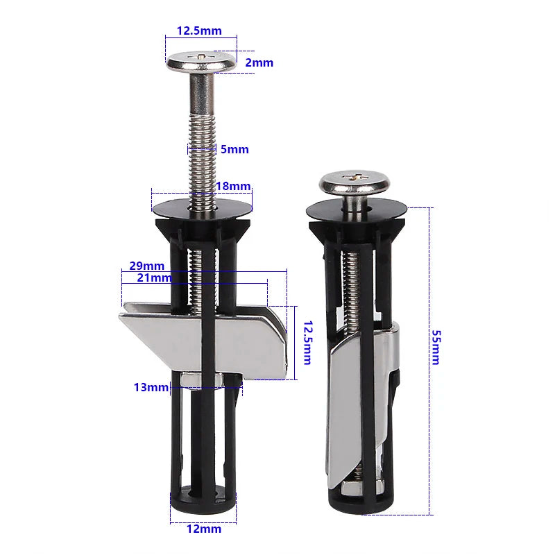 Rock-Solid Toilet Seat Bolt Kit – Ultimate Stability Guaranteed Can-dy2068 Store