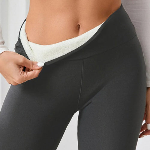 Thermal Fleece Lined High Waist Warm Women Leggings Autumn Winter AliExpress