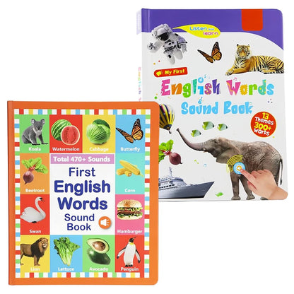 Interactive Sound Book – Learn First English Words with Fun Audio!
