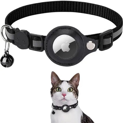 Reflective Airtag Case Collar for Cats and Dogs Yellow Pandora
