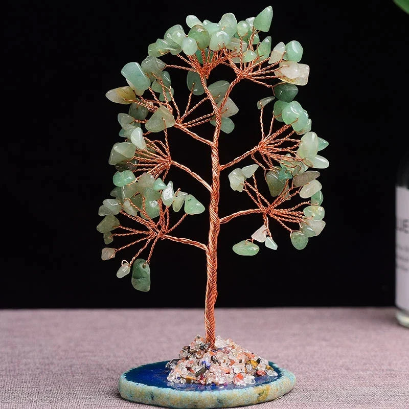Royallure Crystal Money Tree – Amethyst Healing Gemstone Tree for Prosperity & Home Decor YunFeng Aeromodel Store