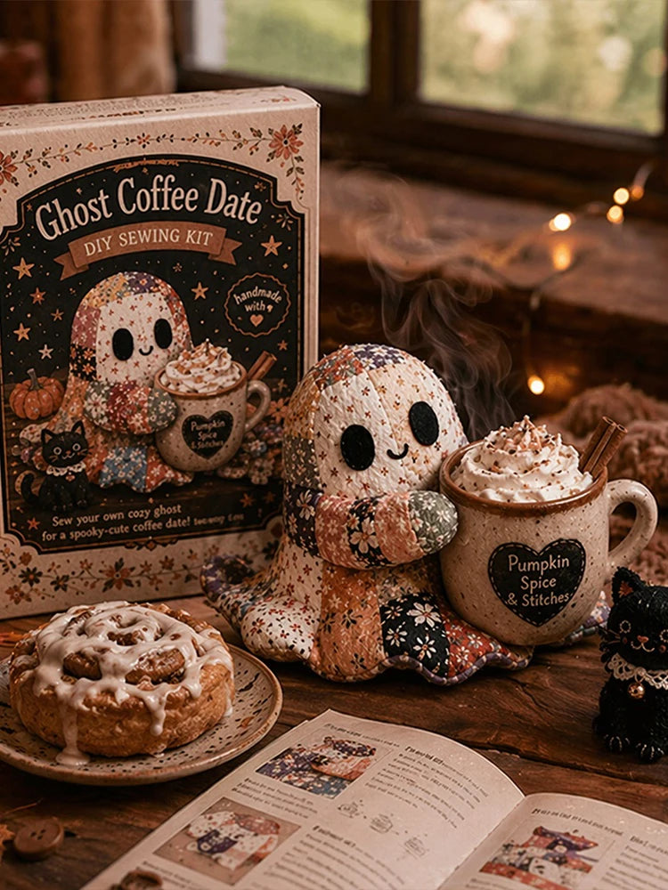 GhostStitch™ DIY Kit 👻🧵 — Craft Cozy Halloween Magic