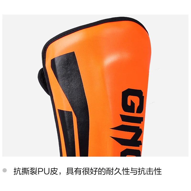 Kickboxing Boxing Shin Guard Pads Muay Thai Martial Arts Sanda Wushu Leg Protector Taekwondo Ankle Guards Stone's Store