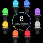 16 Colour LED Toilet Nightlight with Motion Sensor | Auto-Sensing Smart Bathroom Light SANDYHA 09 Indoor Lighting Store