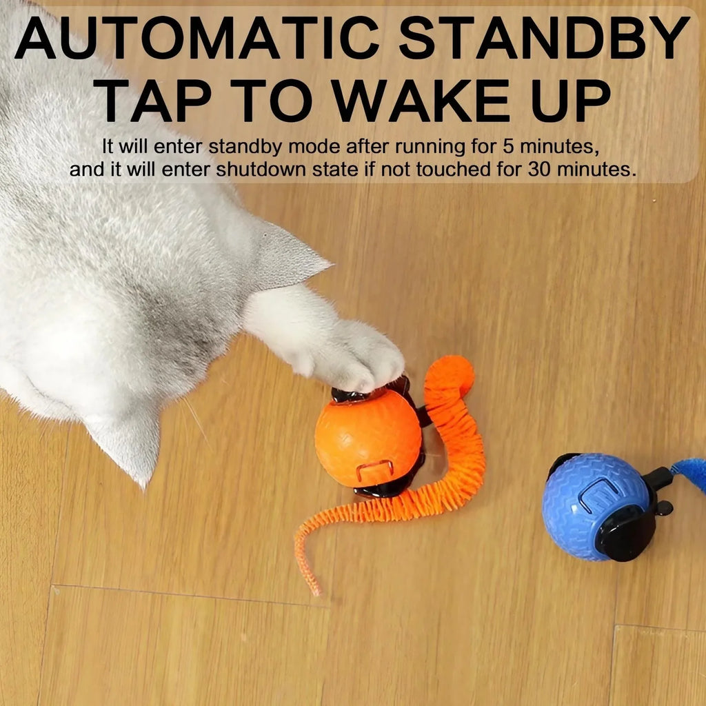 WaveChase™ Pelota Inteligente para Mascotas 🐾⚡ Se mueve. Provoca. Emociona.