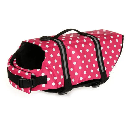 Dog Inflatable Swimsuit Easy to Carry Pet Life Jacket with Pump, Size: Chocolate Chronos