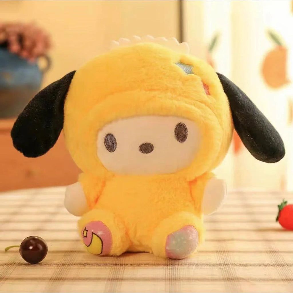 Kawaii Sanrio 25CM Plush Dolls Kuromi Hello Kitty Melody Cinnamoroll Plush Soft Stuffed Animals Dolls Plushie Pillow Xmas Gifts Shop1103724989 Store