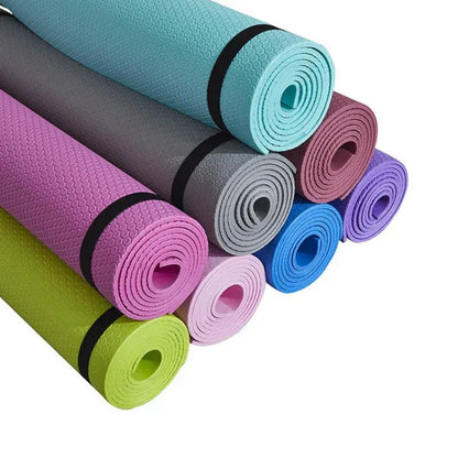 3MM/6MM Thick Yoga Mat Anti-skid Sports Fitness Mat  EVA Comfort Foam