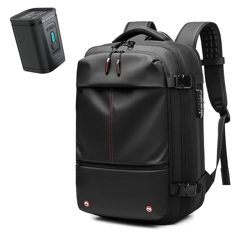 Travel Men 17 inch Laptop Backpack vacuum compression Backpack Business Large Capacity school Backpack expand outdoor backpack Stone's Store