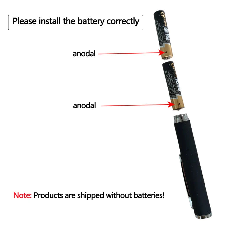 2-in-1 Mini Laser Pointer, LED Pet Training Flashlight, Scratching Toys for Pets and Cats, Christmas Gifts Shop1104384033 Store