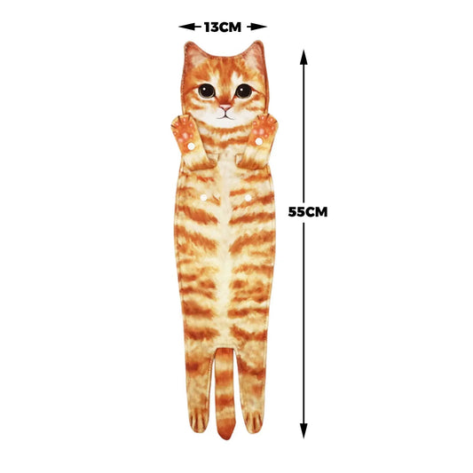 Toalla de mano divertida colgante CatCling™ 🐱😂