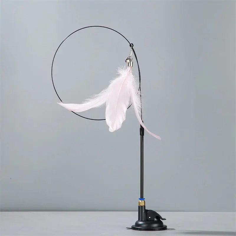 Interactive Cat Toy Handfree Cat Stick Playing Kitten Playing Teaser