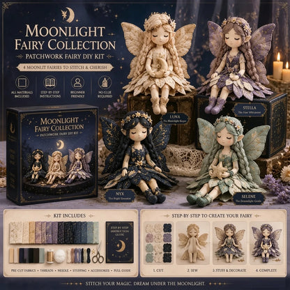 FairyStitch™ DIY Kit 🧚✨ — Create Magical Patchwork Art