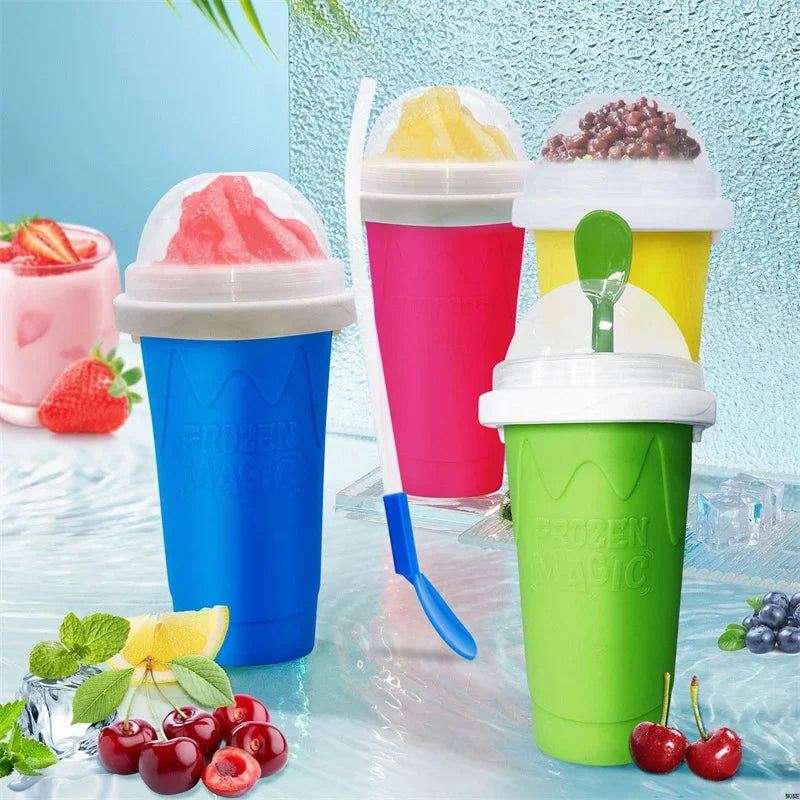 Chill & Sip: Instant Smoothie Slushy Cup Active Store