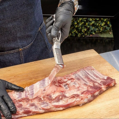 Peel Easy: Rib Prep Pro BBQ Skinner