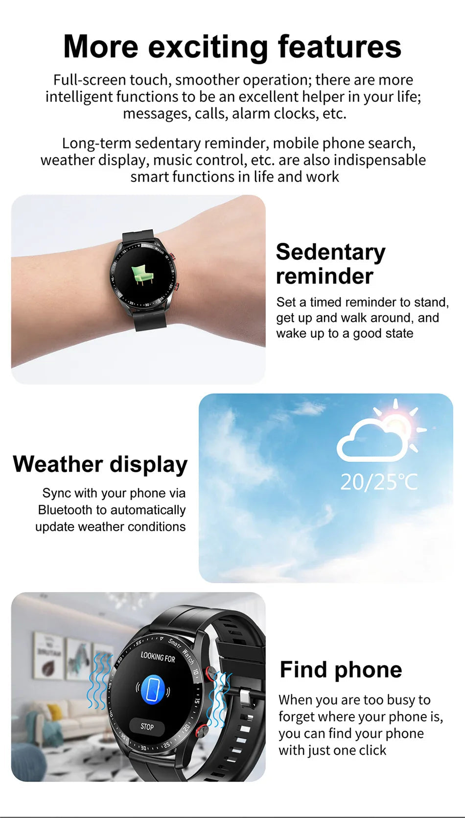 2024 SMARTWATCH FOR MEN Stone's Store