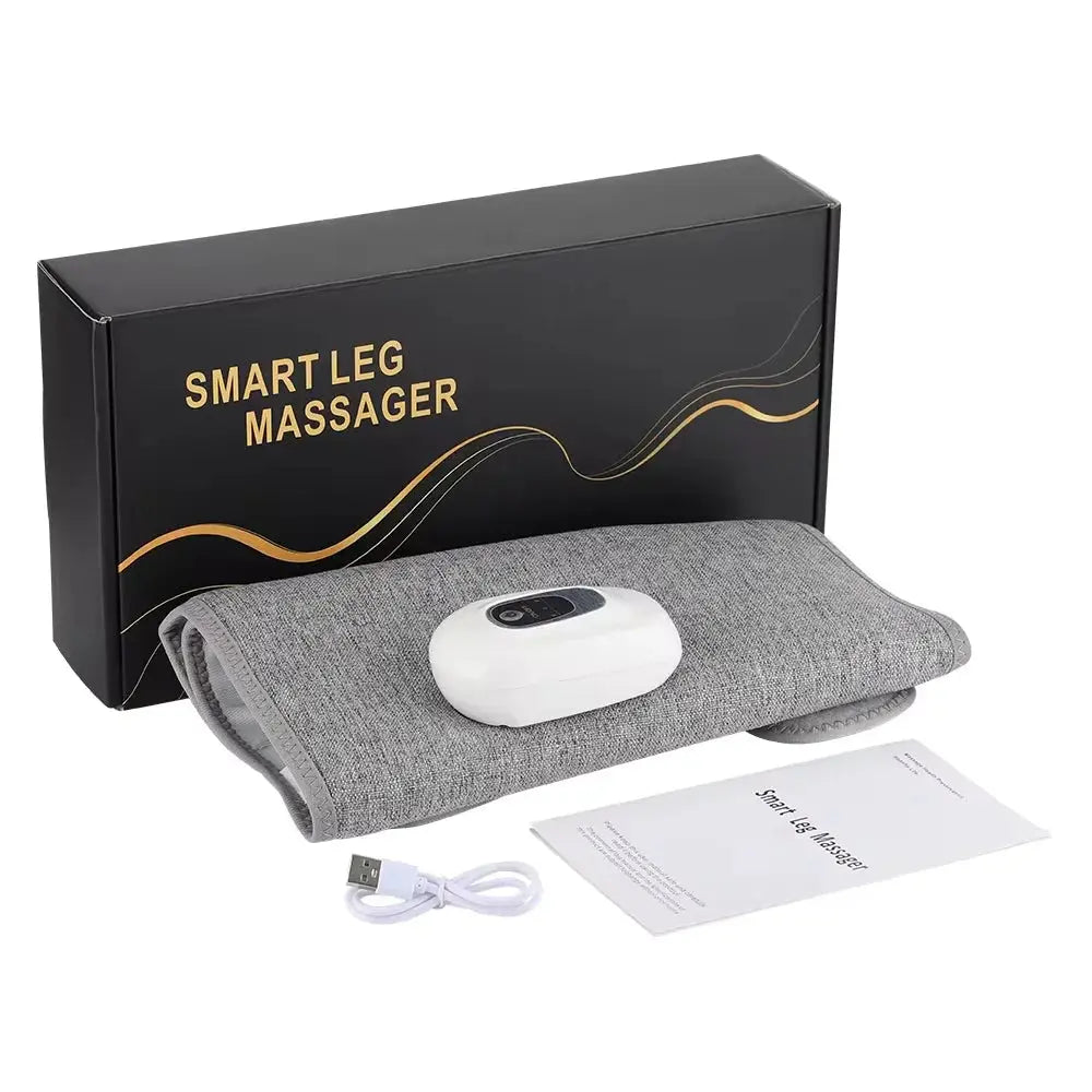 Eletric 360° Air Pressure Calf Massager Wireless Leg Massage 3 Mode Airbag Compresstion Relax Foot Calf Muscle Blood Circulation Beauty-Health Store