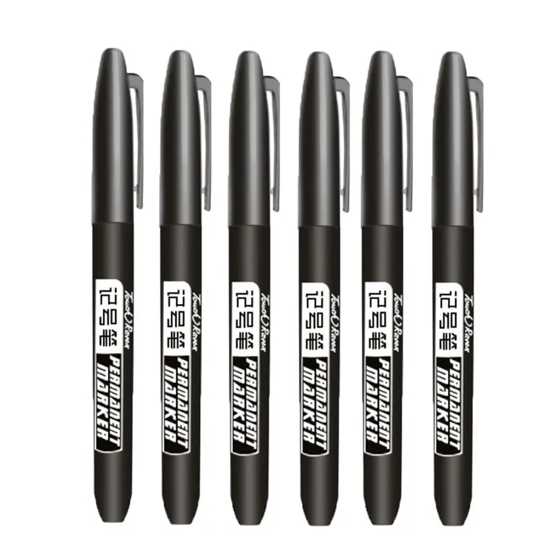 Permanent Marker Pen Manga Drawing Markers Black Blue Red Waterproof Ink Sketch Pens Stationery Art School Supplies Tiptop Co., LTD.