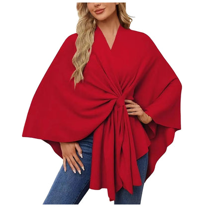 LuxeCloud Wrap – Cozy Elegance for Any Occasion!
