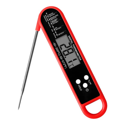 Digital Meat Thermometer Instant Read Food Thermometer with Foldable Probe Candy Thermometer for Kitchen Baking BBQ Universal Marketplace Store