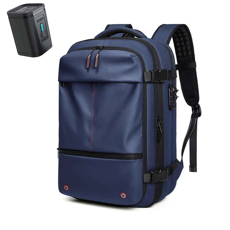 Travel Men 17 inch Laptop Backpack vacuum compression Backpack Business Large Capacity school Backpack expand outdoor backpack Stone's Store