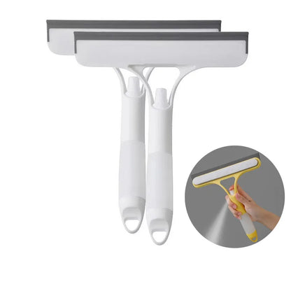 3-in-1 Window Scraper – Streak-Free Cleaning with Squeegee & Scraper!