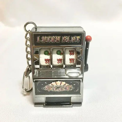 Simple Fashion Trend Keychain Toy Fruit Machine Slot Machine Keychain