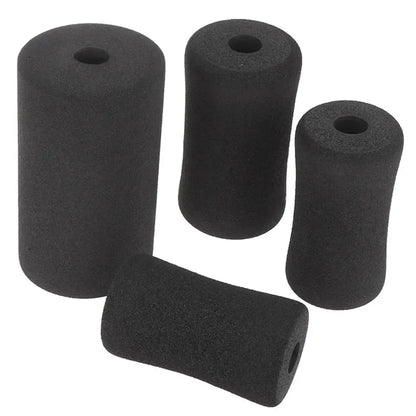 2PCS New Foot Foam Pads Black Foam Rollers Replacement For Leg