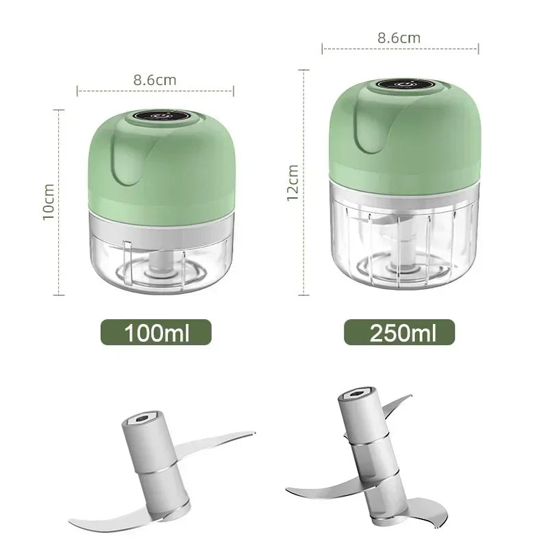 Mini Electric Garlic Chopper USB Meat Grinder Garlic Masher Machine AliExpress
