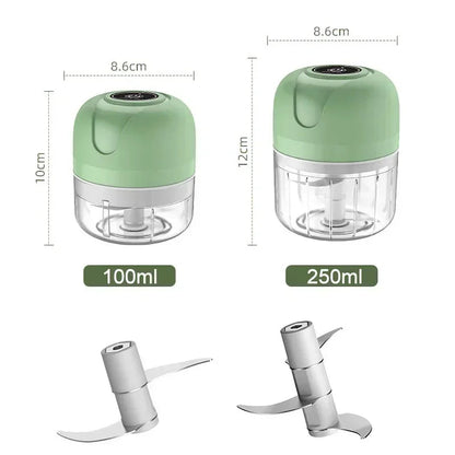 Mini Electric Garlic Chopper USB Meat Grinder Garlic Masher Machine AliExpress