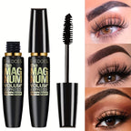 4D Black Mascara Thickening, Lengthening, Curling, Waterproof Liquid Fiber Mascara CR Cosmetic Store