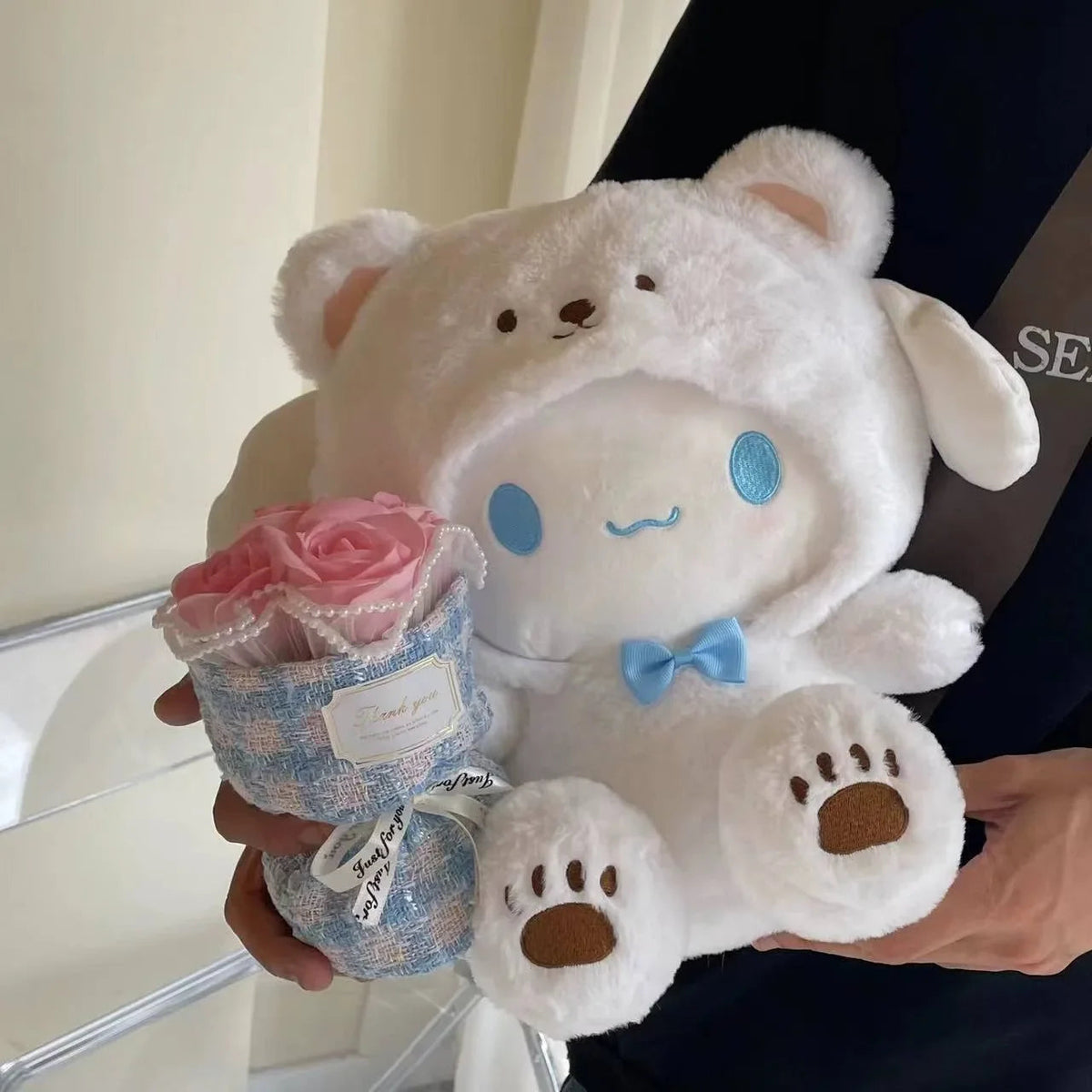 Kawaii Sanrio 25CM Plush Dolls Kuromi Hello Kitty Melody Cinnamoroll Plush Soft Stuffed Animals Dolls Plushie Pillow Xmas Gifts Shop1103724989 Store