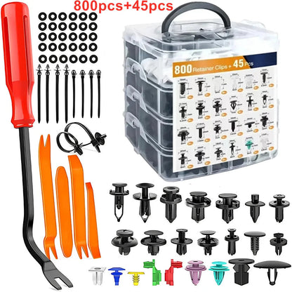 725-Piece Car Clip & Fastener Kit – Ultimate Removal & Replacement Tool! Car Speciality Supplies Store
