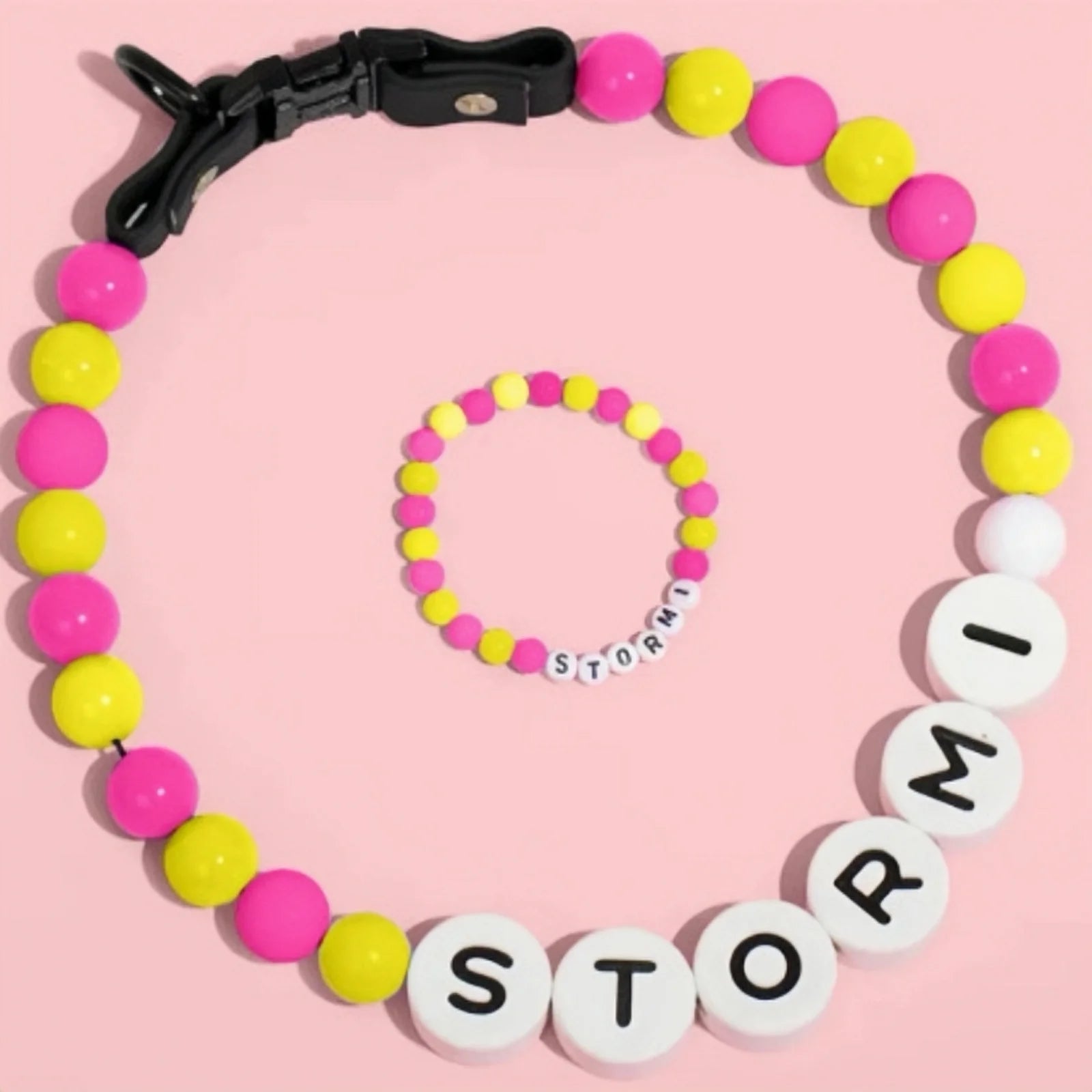 PawBond™ – Collar personalizado para mascotas y pulsera a juego 🐾💖