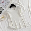 Women's Casual Knitted Sweater | Long Sleeve Pullover for Fall & Winter