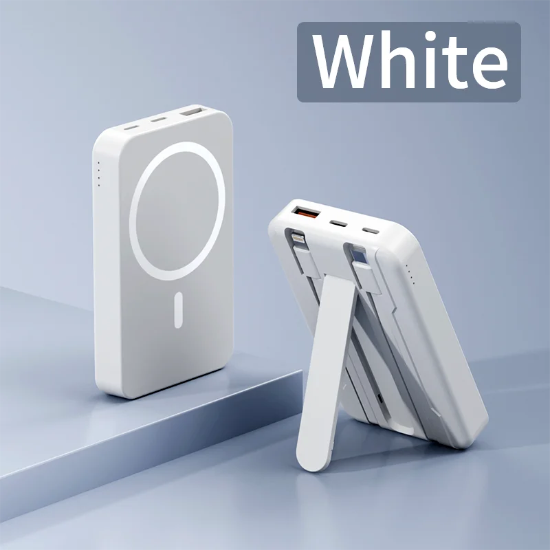 Batería externa MagSafe – Cargador inalámbrico de 10000 mAh, ¡se mantiene en su sitio!