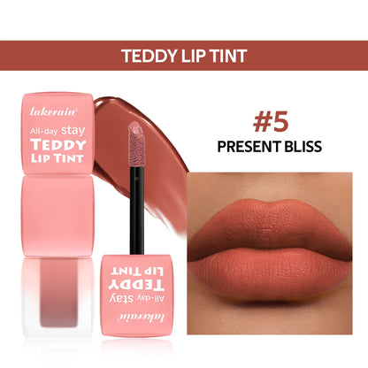 Teddy Tint PlushKiss – All-Day Velvet Lip Glam
