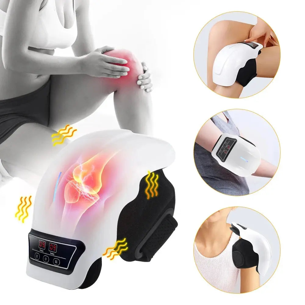 Smart Hot Compress Knee Relaxing Massager Knee Cap Treasure Laser AliExpress