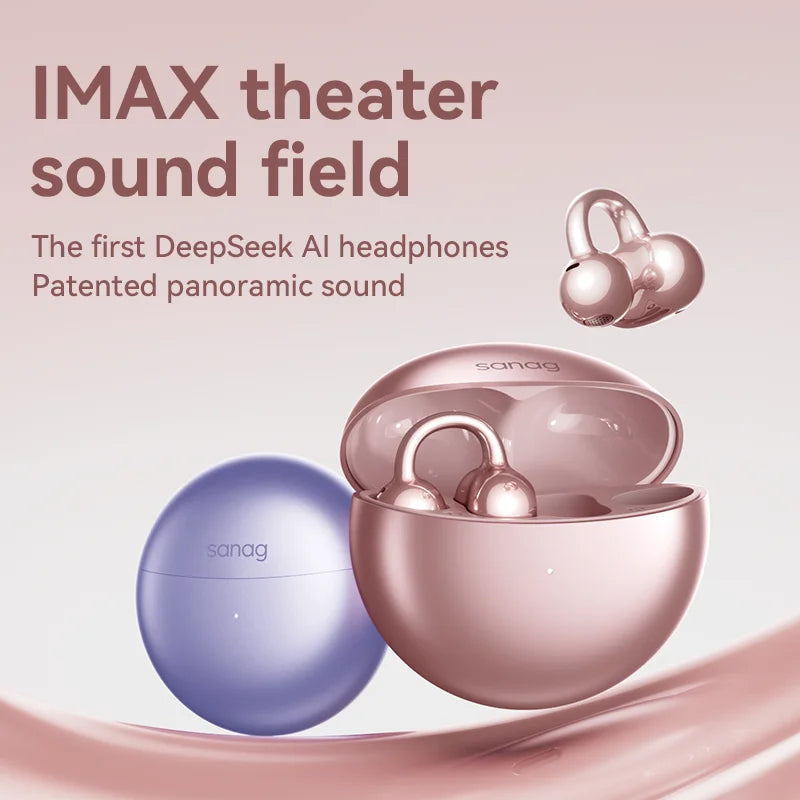 AirClip Beats – Open-Ear Freedom, Wireless Power Sanag Official Store