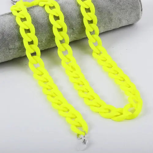FishSheep Fashion 2022 New Acrylic Sunglasses Chains Lanyard For Women