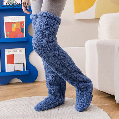 CozyLegs™ – Over-Knee Fuzzy Warmth You’ll Love 🧦❄️