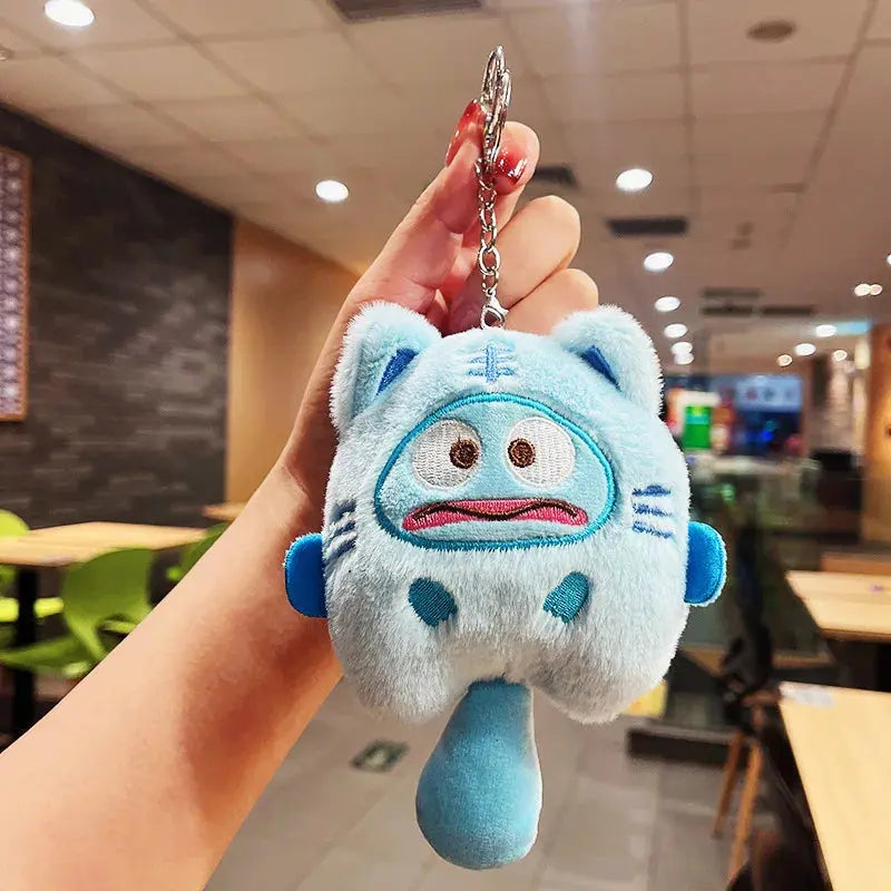 Sanrio Plush Keychain | Little Tiger with Furry Tail Series JJB Kawaii Anime Toy Store