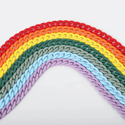 FishSheep Fashion 2022 New Acrylic Sunglasses Chains Lanyard For Women