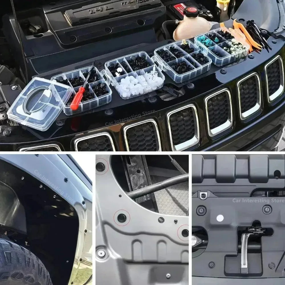725-Piece Car Clip & Fastener Kit – Ultimate Removal & Replacement Tool! Car Speciality Supplies Store