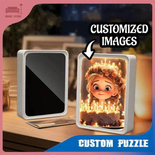 GlowMoment™ Espejo y Luz Personalizados ✨🖼️