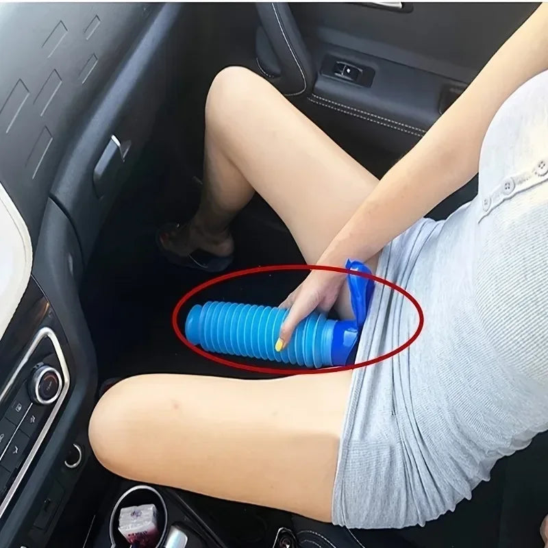 2pcs Portable & Reusable Travel Urinal for Men and Women - Ideal for Camping, Long-Distance Driving & Vehicle Use