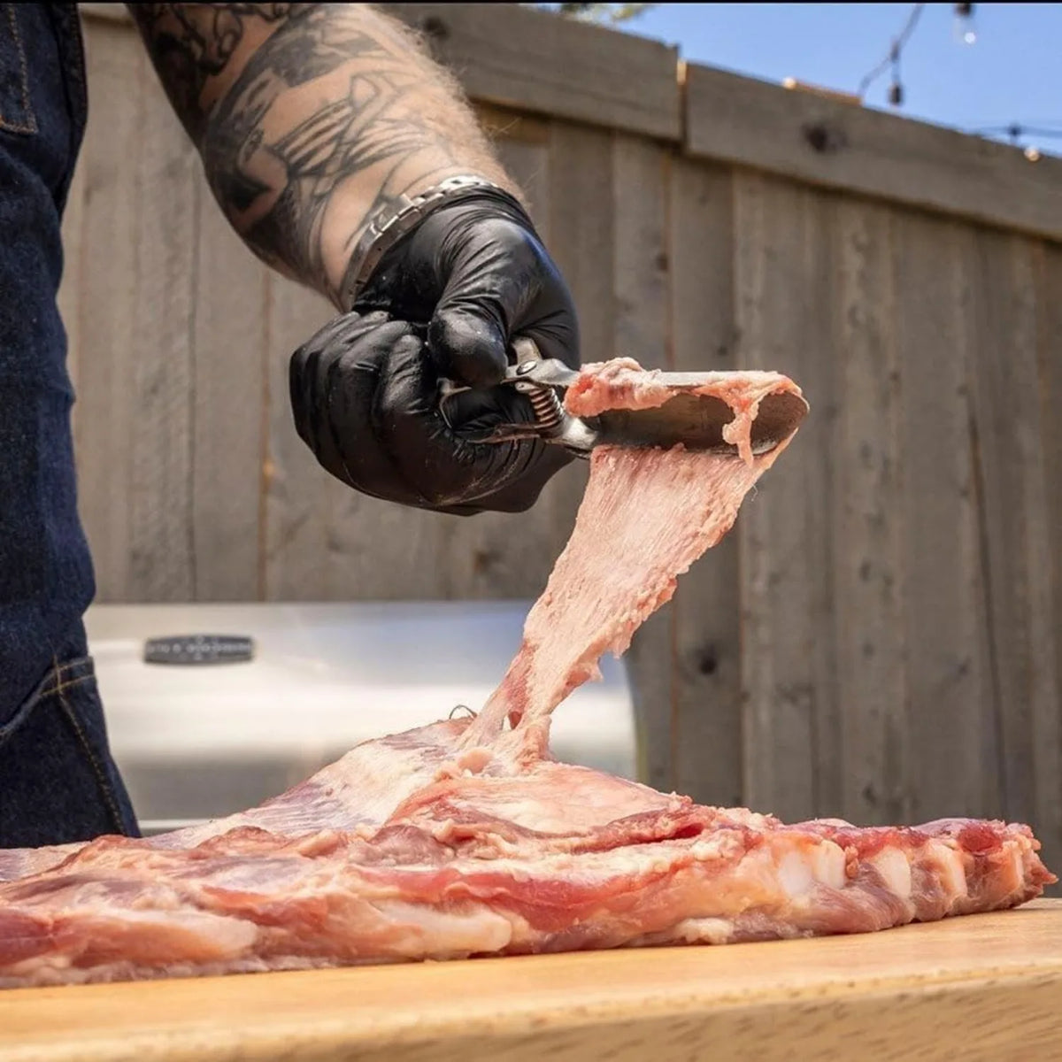 Peel Easy: Rib Prep Pro BBQ Skinner