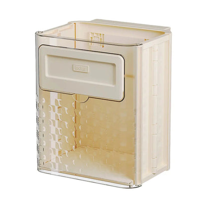 10L Foldable Hanging Trash Can Large Capacity Hanging Collapsible Trash Can Kitchen Garbage Can for Cabinets Bathroom Shop1104035099 Store