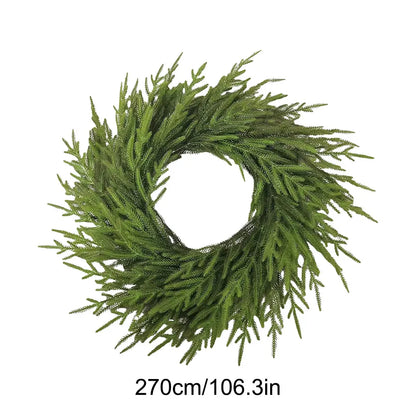 EverCedar™ Garland – Lush Greenery, Zero Maintenance