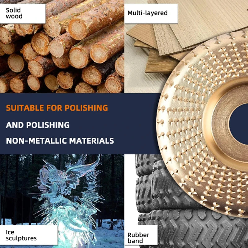 CarveMaster Disc Set for Fast Wood Shaping and Precision